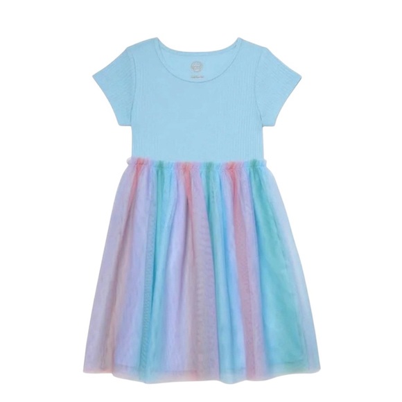 New Wonder Nation Girls Short Sleeve Tutu Dress Size 18 XXL NWT - Picture 1 of 10